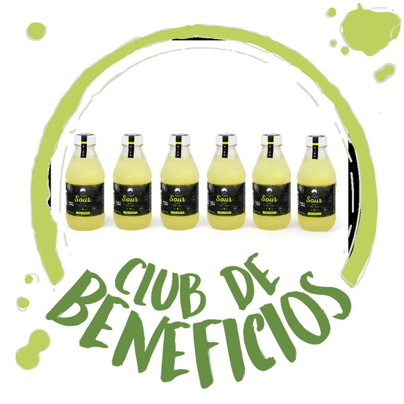 6-PACK PIKA CLUB (6 Botellas de Pisco Sour Limón Premium)