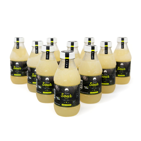 10-PACK PIKA (10 Botellas de Pisco Sour Limón Premium)
