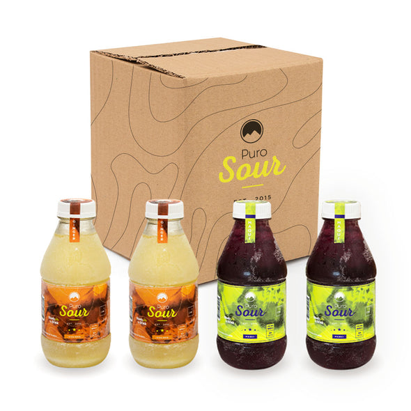 4-PACK MIX (4 Botellas de Pisco Sour a Elección)