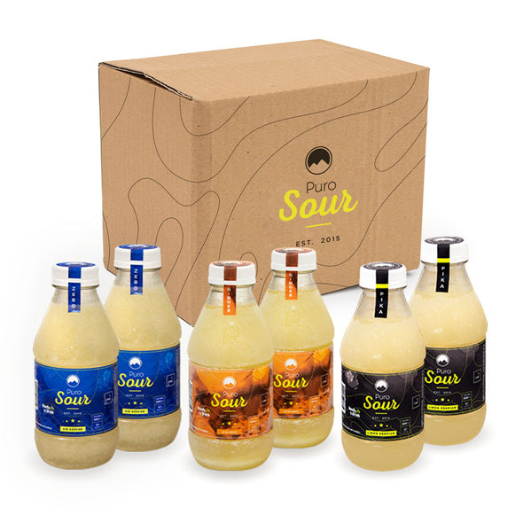 6-PACK MIX (6 Botellas de Pisco Sour a Elección)