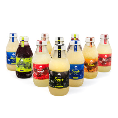 10-PACK SABORES (10 Botellas de Pisco Sour 5 Sabores)
